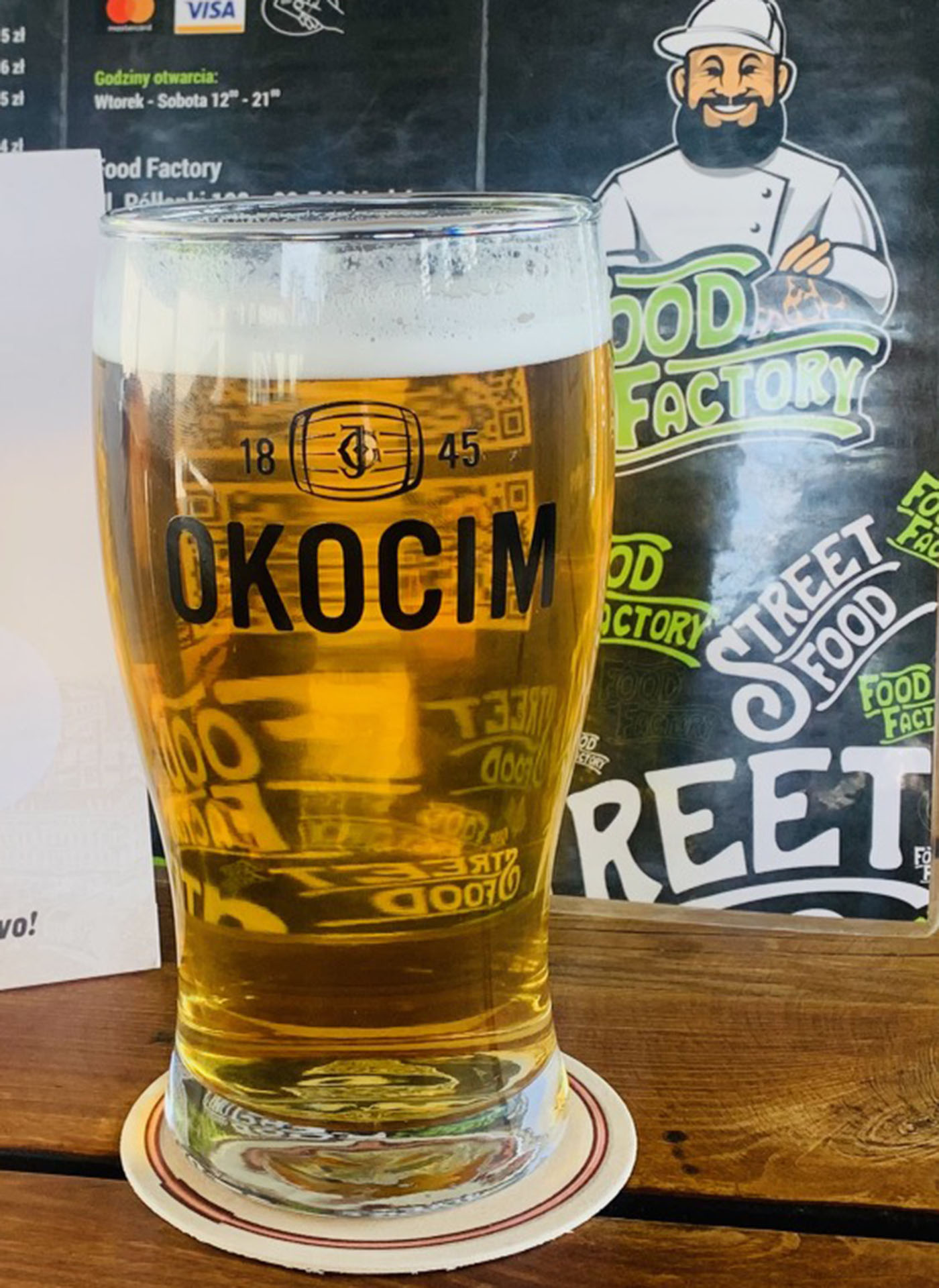 Food Factory Krakow street food okocim piwo lane